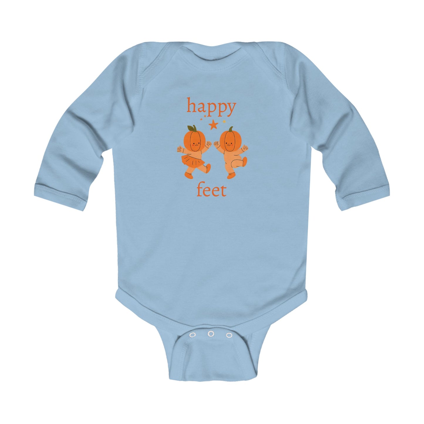 Happy Feet Pumpkin Onesie