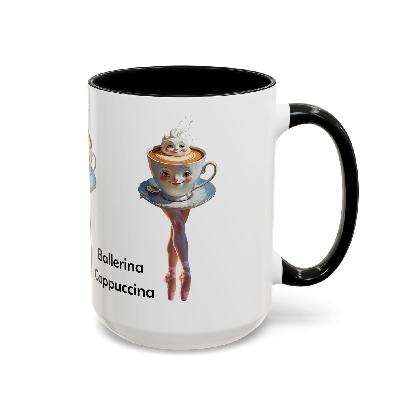 Ballerina Cappuccina Accent Coffee Mug