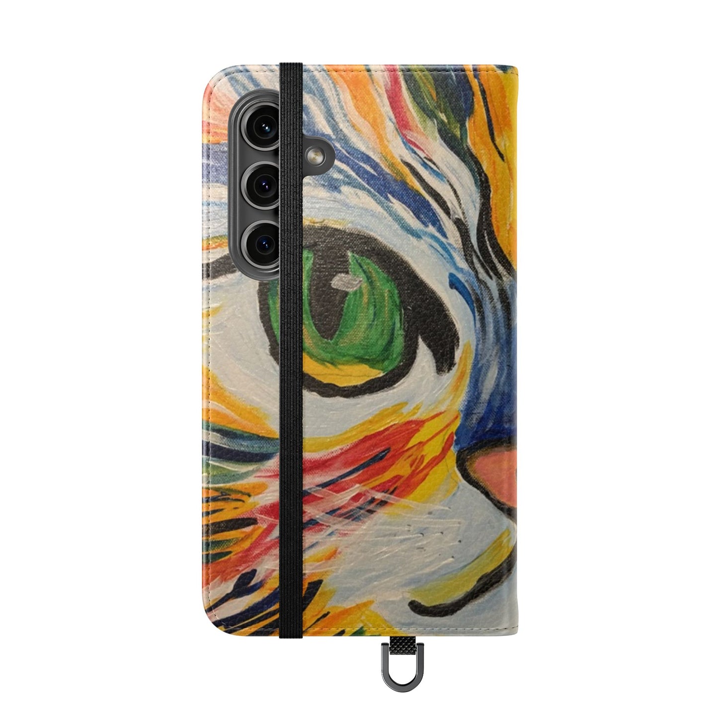 Flip Case-Hazel Eyed Cat