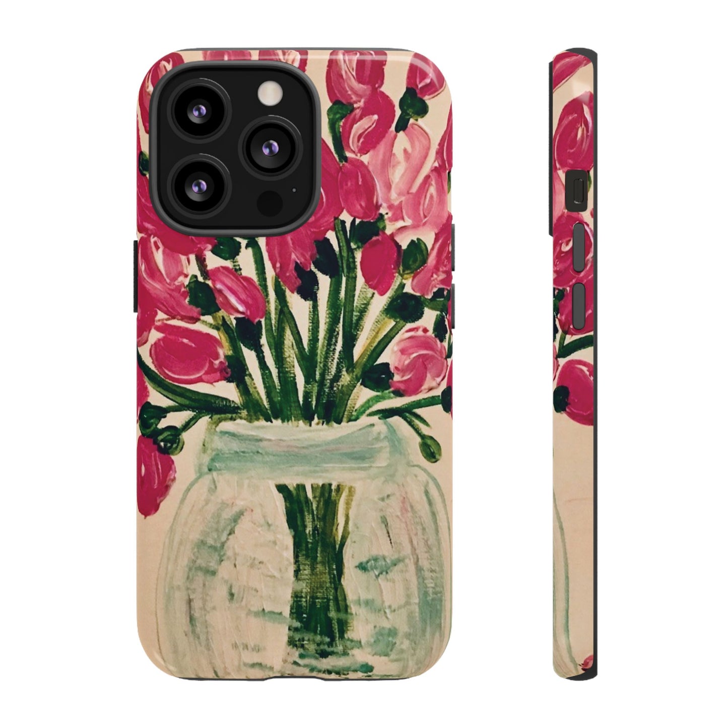 Phone Case-Pink Tulips