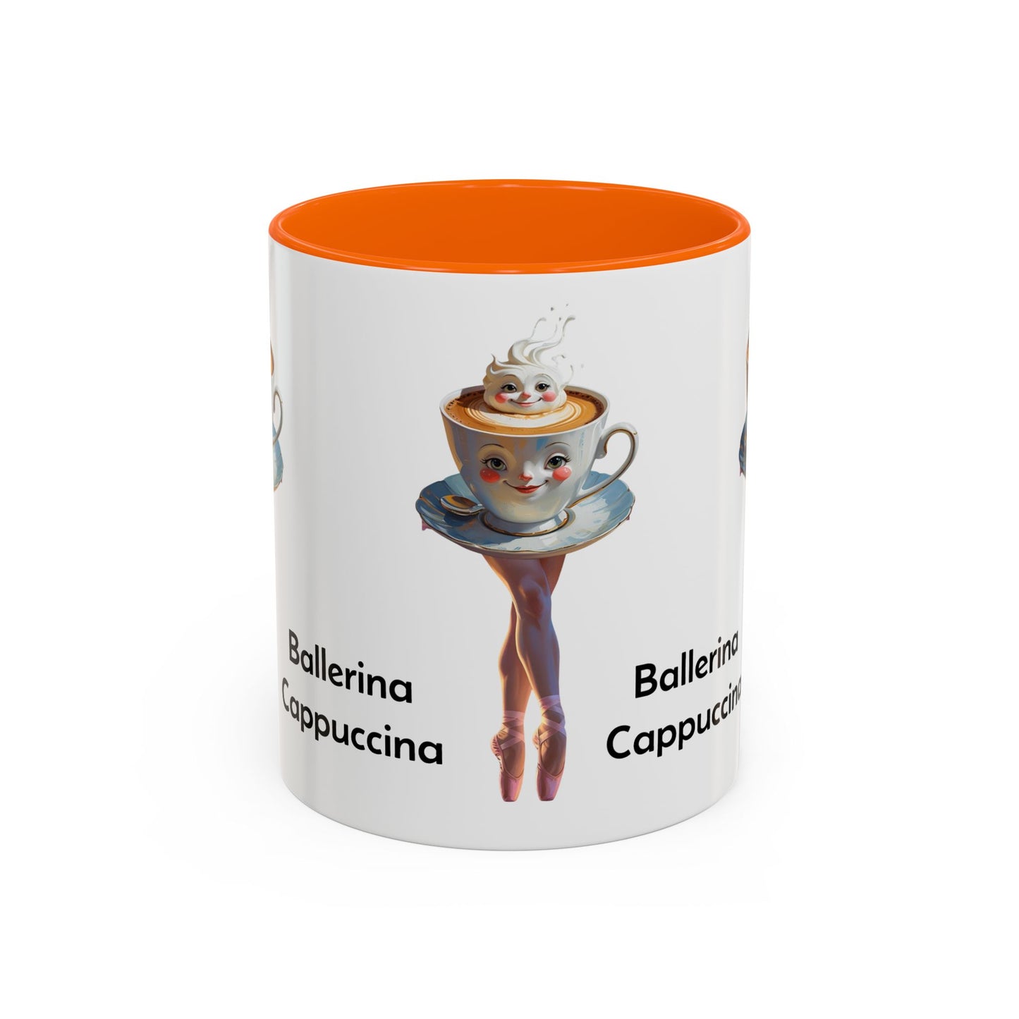Ballerina Cappuccina Accent Coffee Mug