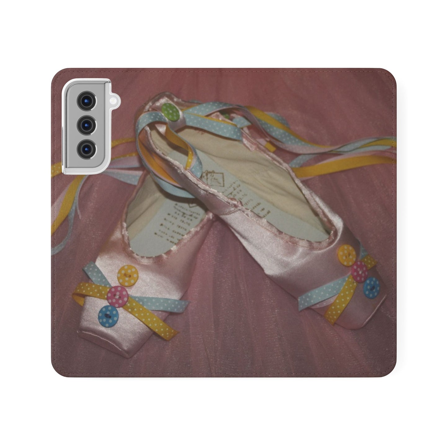 Buttons & Bows Design Flip Case