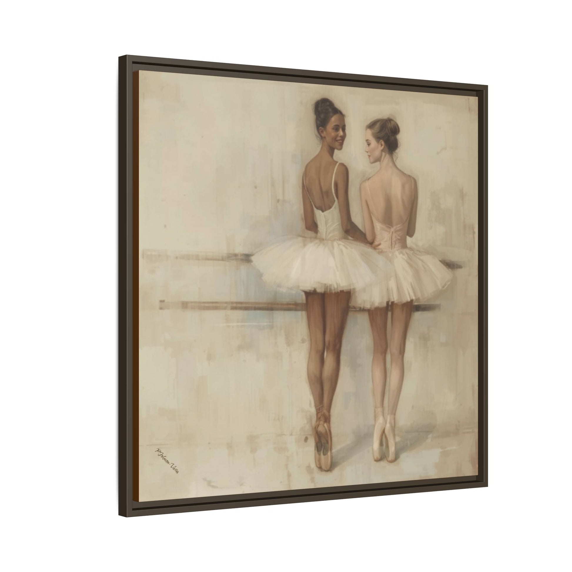 Framed Canvas Print~In the Same Light