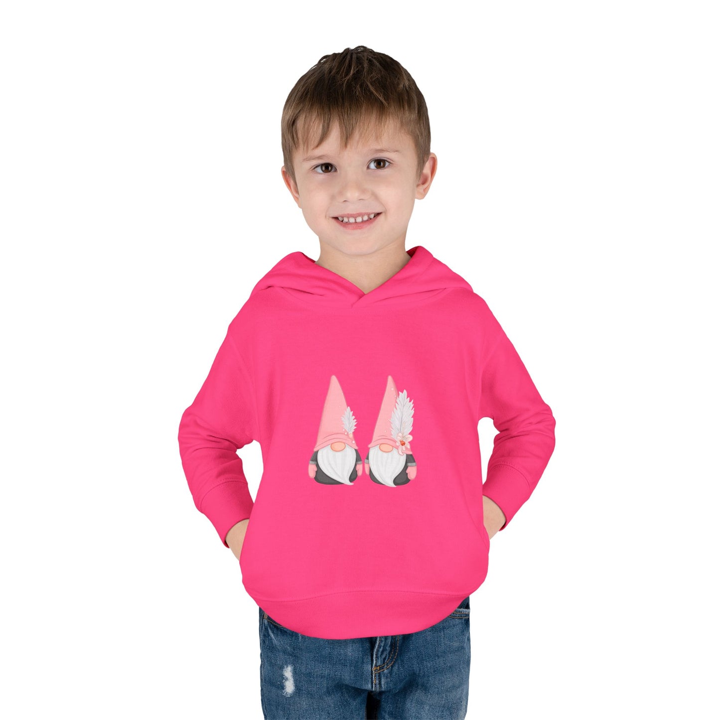 Toddler Hoodie ~ Warm Wishes and Gnome Kisses