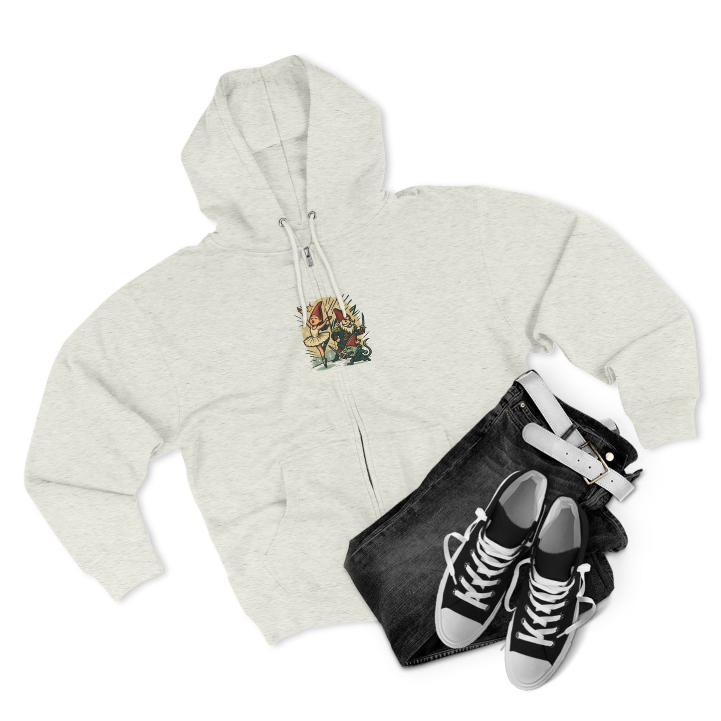 Zip Hoodie ~ Gnome Nutcracker Suite