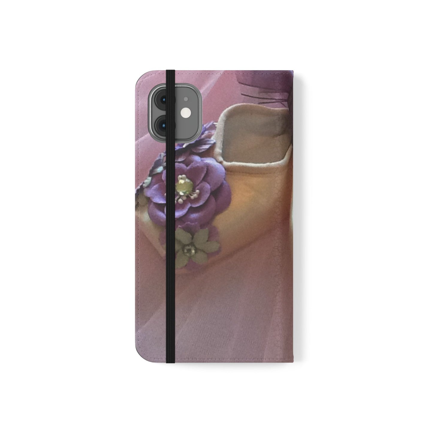 African Violets Design Flip Case