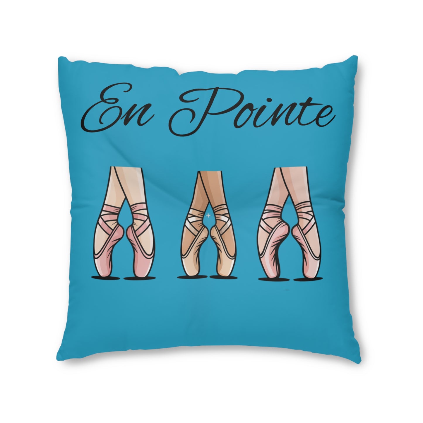 Tufted Floor Pillow~En Pointe