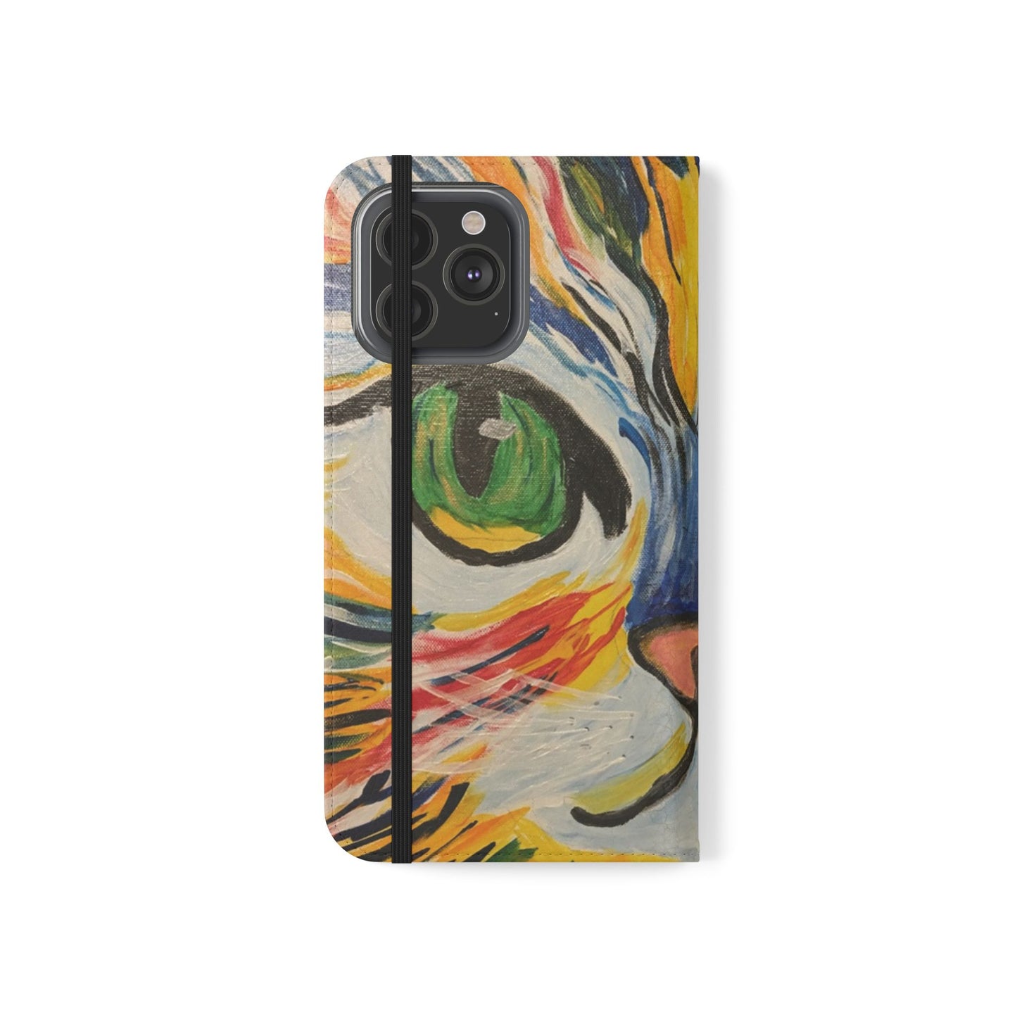 Flip Case-Hazel Eyed Cat