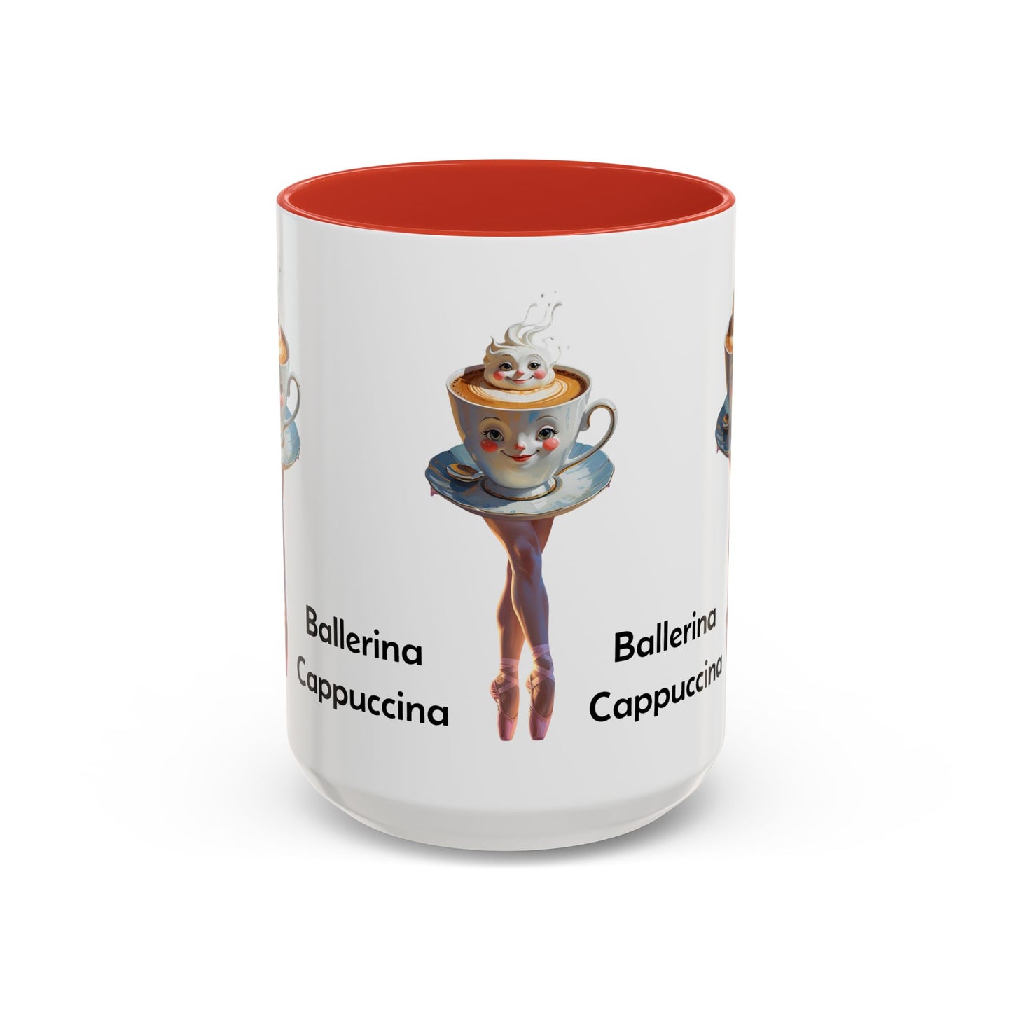 Ballerina Cappuccina Accent Coffee Mug