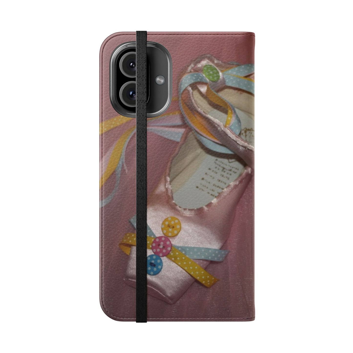 Buttons & Bows Design Flip Case