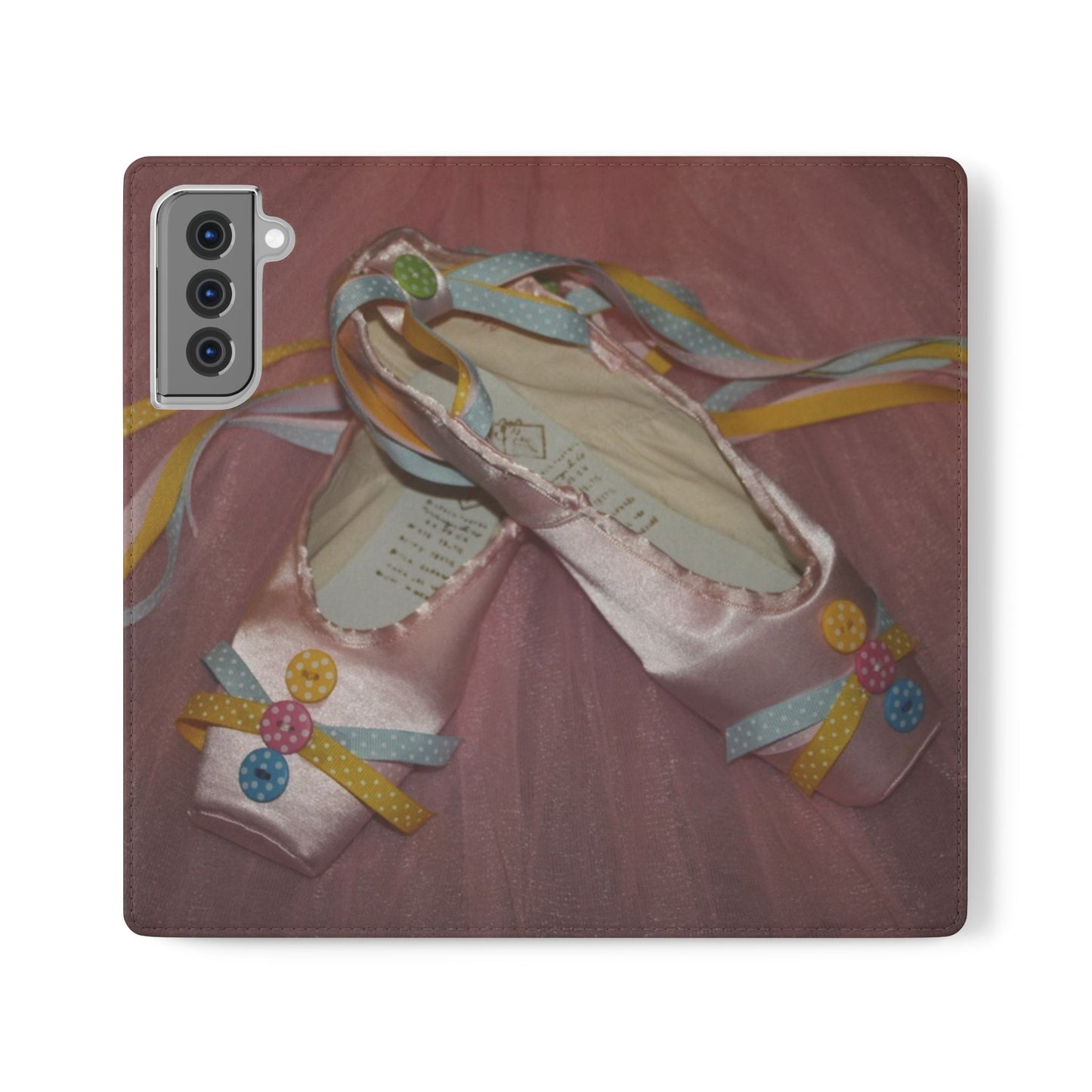 Buttons & Bows Design Flip Case