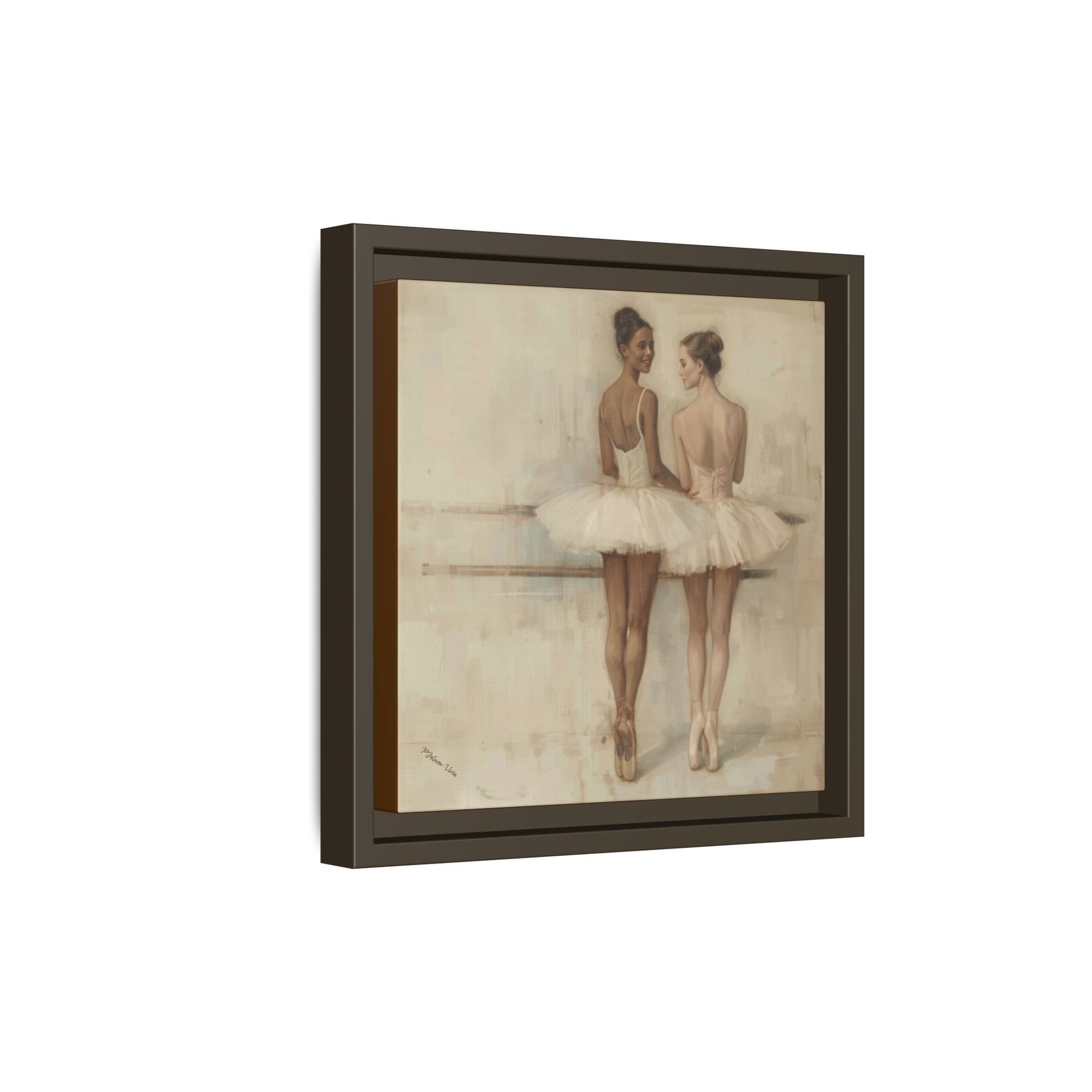 Framed Canvas Print~In the Same Light