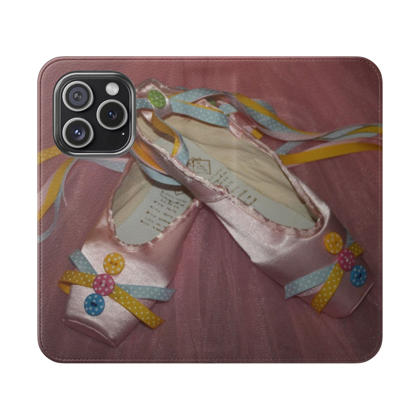 Buttons & Bows Design Flip Case