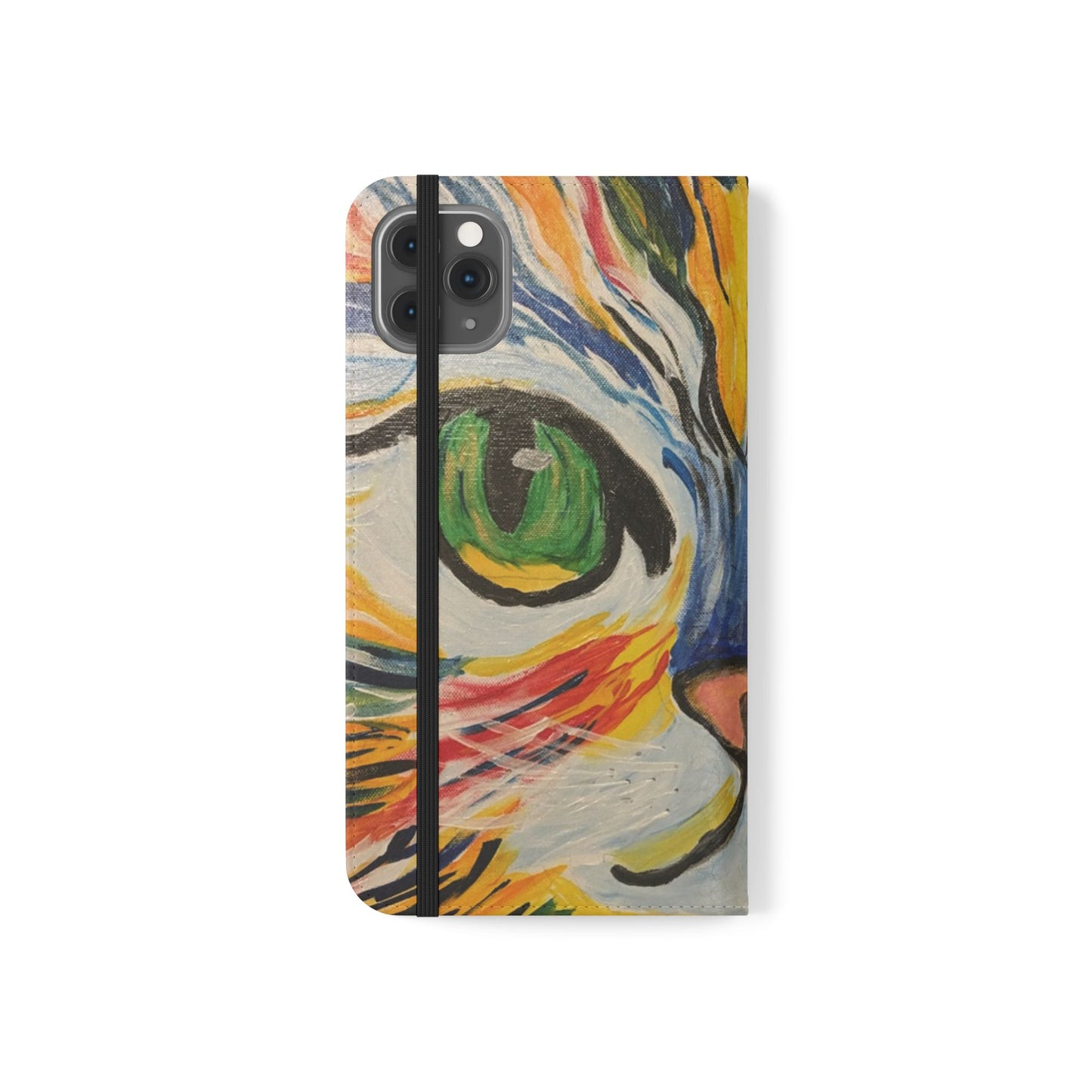 Flip Case-Hazel Eyed Cat