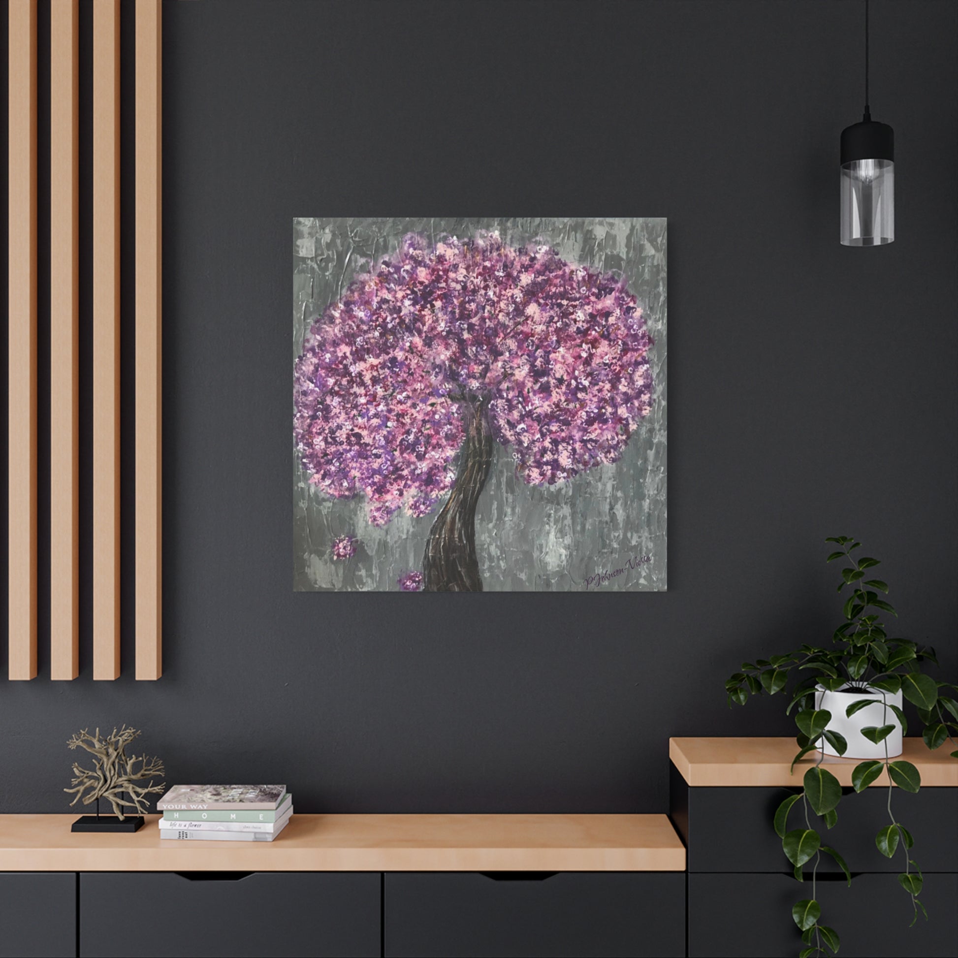Canvas Painting~The Season of Lavender