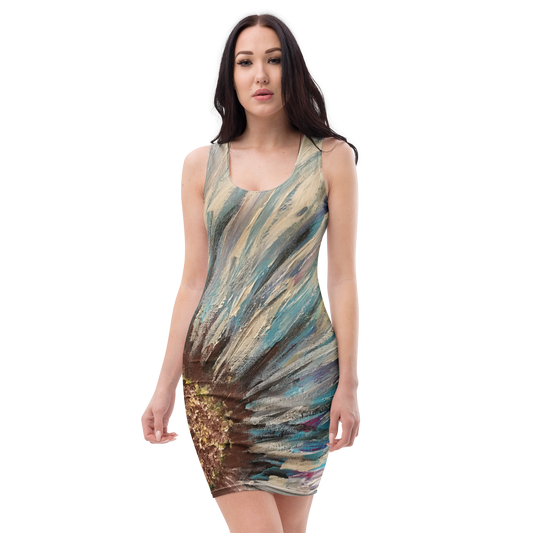 Chic Flower Bodycon Dress
